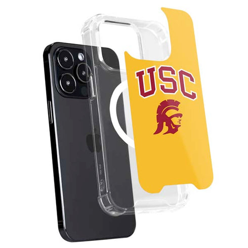 University of Southern California USC Trojans Yellow iPhone 15 Pro MagSafe Case